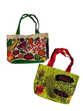 Trader Joe's Reusable Bag Lot (Produce & Pickles)
